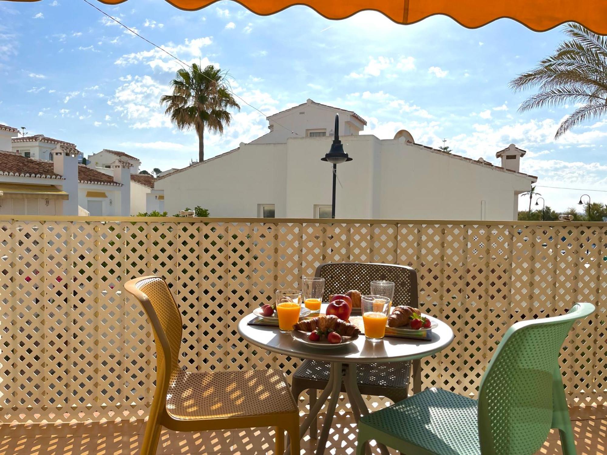 Calabella 1 Pirate View, Frontline Beach La Cala De Mijas, Wi-Fi Extérieur photo